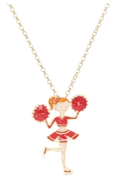 Lily Nily Cheerleader Pendant- Red Gifts