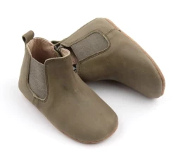 Consciously Baby Shoes Yosemite Green Chelsea Boot Soft Sole