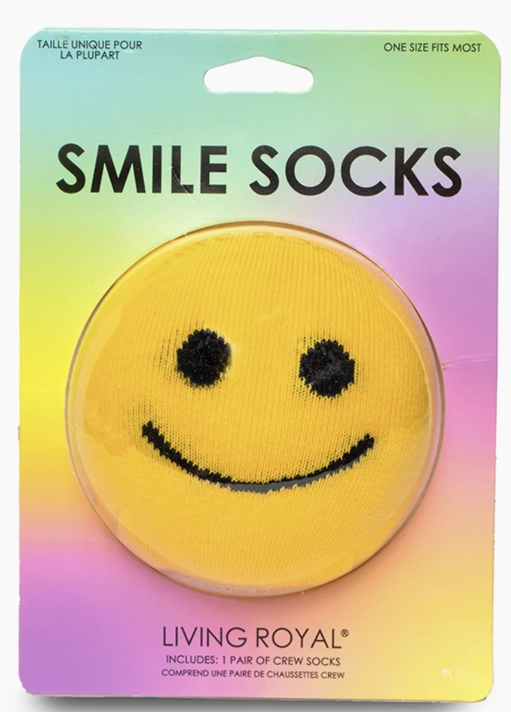 Deals ๐ฅ Living Royal Smile 3D Crew ๐งฆ Socks Gifts โญ 1 Living Royal Smile 3D Crew Socks Gifts