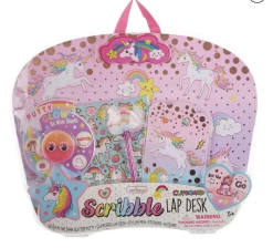 HOT FOCUS INC UNICORN SCRIBBLE LAP DESK