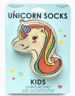 Living Royal Unicorn 3D Crew Socks Gifts