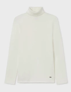 Mayoral Fall Offwhite Ribbed Turtleneck