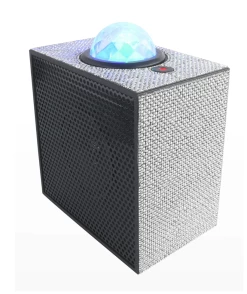 WIRELESS EXPRESS Bling Beatbox Stereo Speaker W/Laser Light Bling Edition