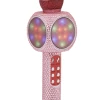 WIRELESS EXPRESS Toys Pink Bling Karaoke Microphone
