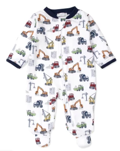 Kissy Kissy Big Bulldozer Footie W/ Zipper