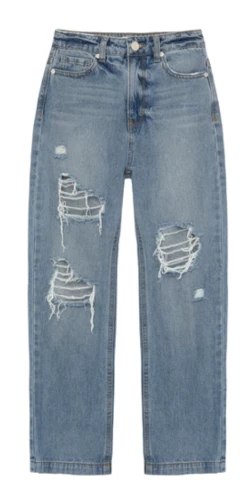 Habitual Girl/Truce Fall 50% Off Fall Clothing Five Pocket Indigo Jean