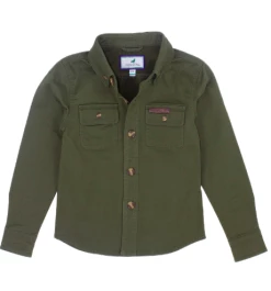 Properly Tied Fall 22 New Arrivals PT Harvest Workshirt Olive