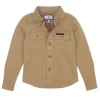 Properly Tied Fall 22 PT Harvest Workshirt Camel