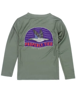 Properly Tied Fall 22 PT Performance Tee Mallard Olive