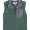 Properly Tied Fall 22 PT Peak Softshell Vest Ivy