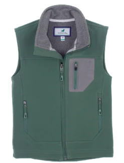Properly Tied Fall 22 PT Peak Softshell Vest Ivy