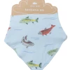 Baby Registry Salmon Bandana Bib
