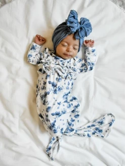 Rockin Royalty French Floral Knot Gown