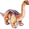 Real Planet Toys Apatosaurus- Brown 26"
