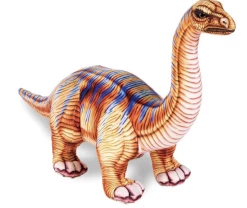Real Planet Toys Apatosaurus- Brown 26"