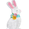 DEMDACO Decor Spring Bunny W/Flowers Door Hanger
