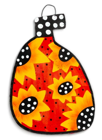 Cheap ⭐ DEMDACO Reversible Sunflower & Pumpkin Door Hanger ⭐ 1 DEMDACO Reversible Sunflower & Pumpkin Door Hanger