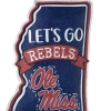 GLORY HAUS Let's Go Ole Miss Burlee