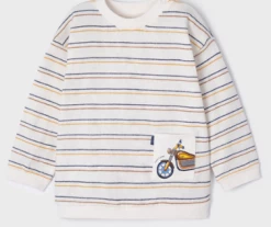 Mayoral Fall L/S Striped T-Shirt 50% Off Fall Clothing
