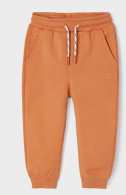 Mayoral Fall Basic Cuffed Fleece Tracksuit Pants 50% Off Fall Clothing