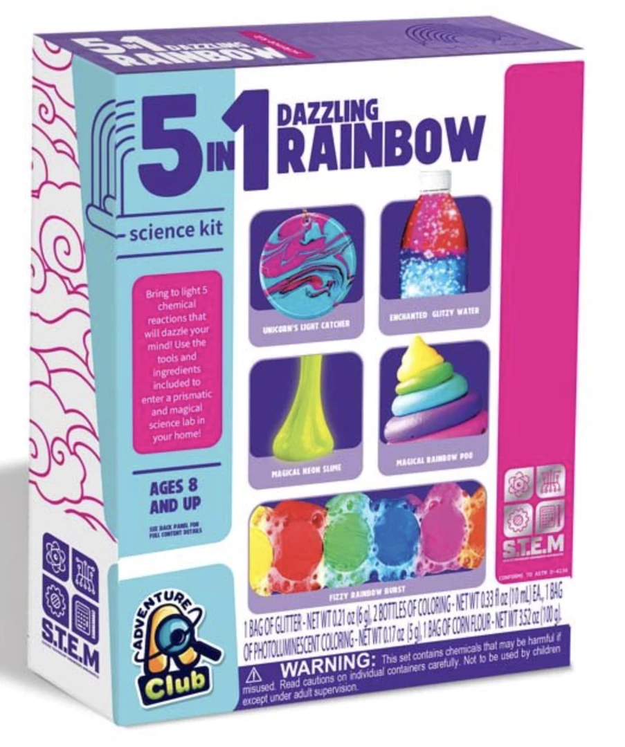 Best reviews of 🤩 Anker Play Toys 5 In 1 Dazzling Rainbow Experiments Kit 😀 1 Anker Play Toys 5 In 1 Dazzling Rainbow Experiments Kit