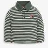 Joules Tractor Green Stripe Polo New Arrivals