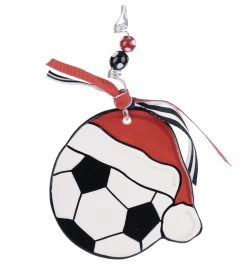 GLORY HAUS Soccer Flat Ornament Decor