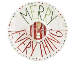 Mudpie Decor Merry Everything Chip & Dip