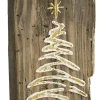 Mudpie Decor Christmas Tree Gold Plaque