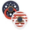 Stars & Stripes 2pk Bibs Pacifiers