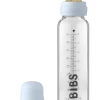 Bibs Pacifier Baby Glass Bottle Complete Set 225ml Baby Blue Baby Accessories