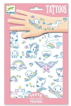 DJeco Unicorn Tattoos Toys