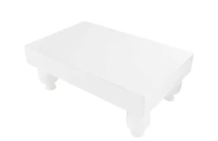 Mudpie Decor White Footed Serving Stand