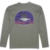 Properly Tied Fall 22 New Arrivals PT Adult Performance Tee LS Mallard Olive