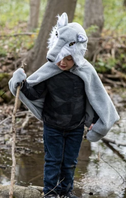GREAT PRETENDERS WOODLAND STORYBOOK WOLF CAPE Toys