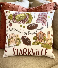 GLORY HAUS Starkville Double Sided Pillow