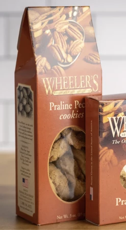 Indianola Pecan House Gifts 3oz Praline Pecan Cookies
