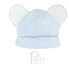 Paty Blue Bear Cap W/Blue Trim