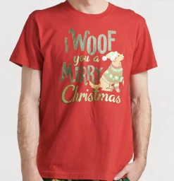 Hatley Fall Woofing Christmas Men's Tee 75% OFF Christmas
