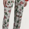 Hatley Fall Country Christmas Women's Jersey Pajama Pant