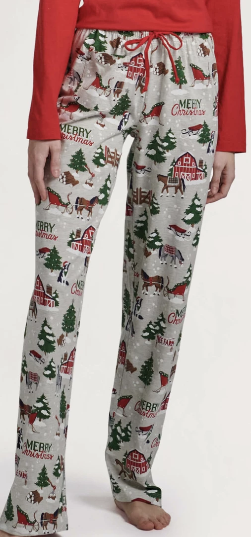 Coupon 💯 Hatley Fall Country 🎅 Christmas 👩 Women's Jersey Pajama Pant ✨ 1 Hatley Fall Country Christmas Women's Jersey Pajama Pant