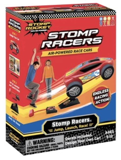 SCHYLLING Stomp Racers- 2 Air Powered Race Cars Toys