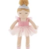 Mudpie Accessories Pink Skirt Princess Rattle
