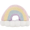 Mudpie Accessories Baby Accessories Knit Rainbow Rattle