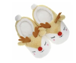 Jane Marie Gifts Kids Reindeer Slipper