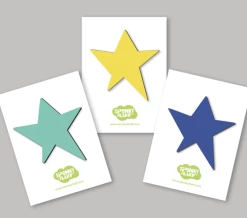 Spunky Fluff Star Magnet