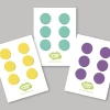 Spunky Fluff Small Painted Dot Magnets Gifts