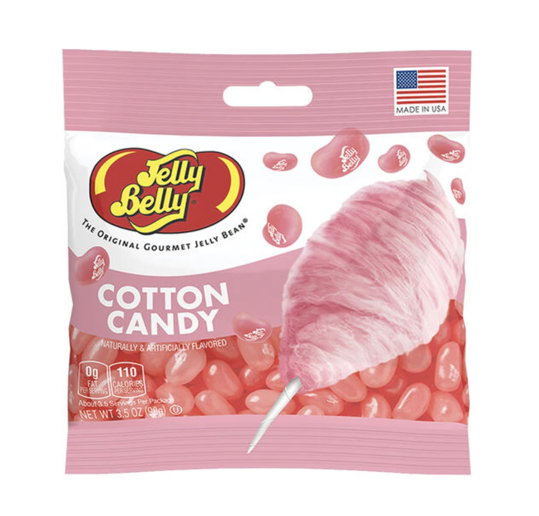 Buy 🔔 Gifts Jelly Belly Cotton 🍬 Candy 3.5oz Bag ⌛ 1 Gifts Jelly Belly Cotton Candy 3.5oz Bag