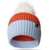 NightScope Gifts Wonderland Kids Pom Hat- White