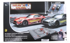 JUPITER CREATIONS Toys MICRO SLOT RACING USB POWERED RACE CARS